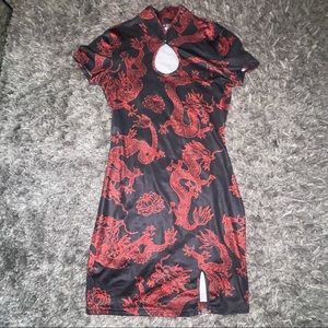 Beautiful dragon dress